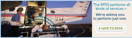 Please donate to the RFDS today